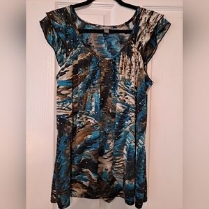 Roz & Ali blouse for womens size XL